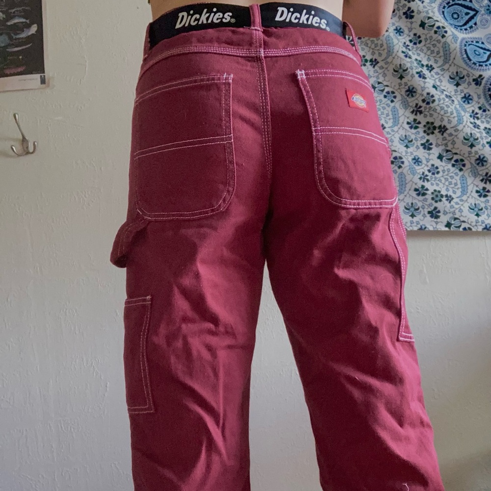 Red Dickies Carpenter Pants (Cargos)